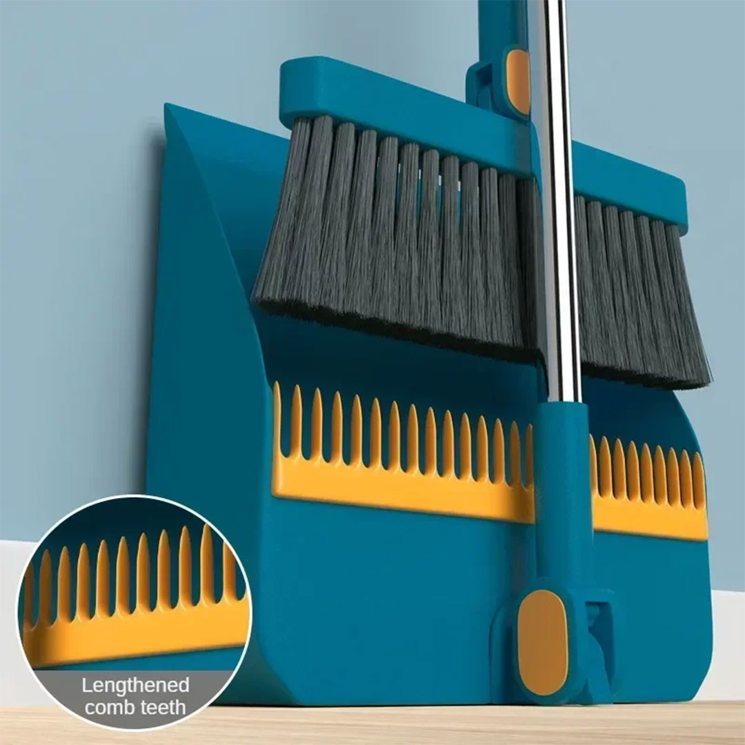 Magic Folding Broom Dustpan Set