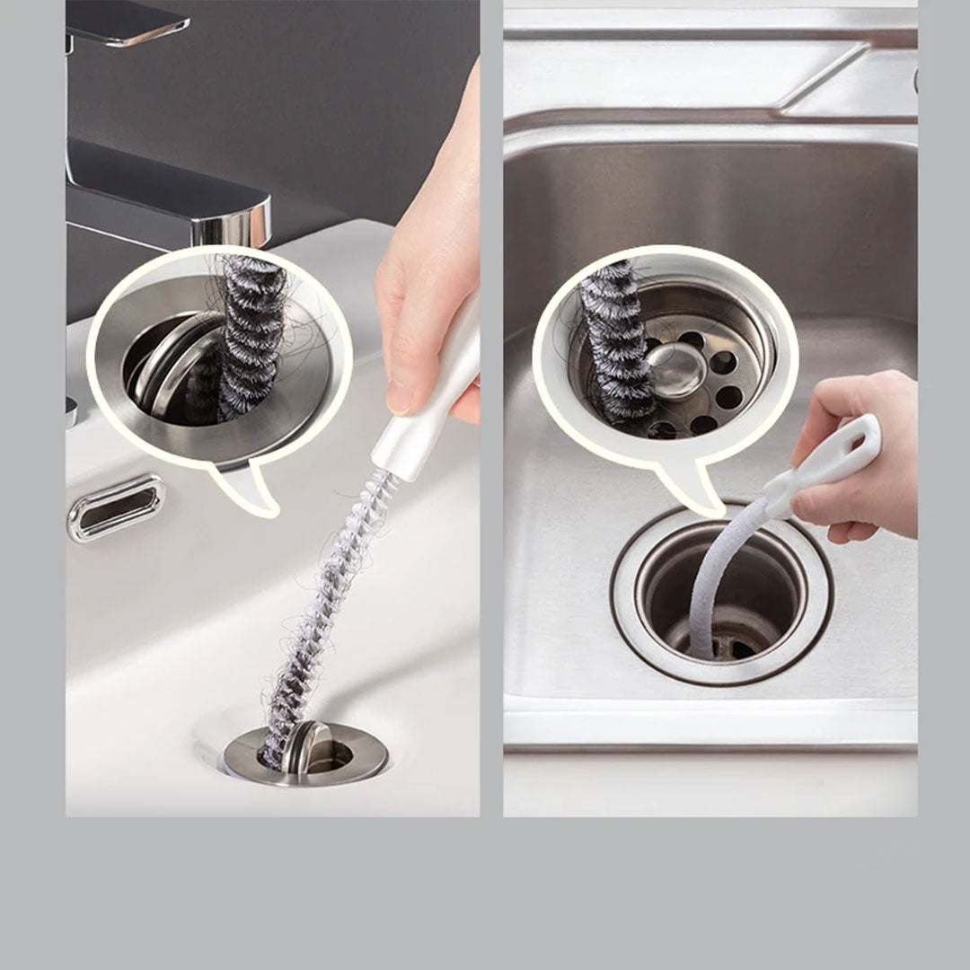 Flexible Pipe Dredging Brush for Sink Cleaning