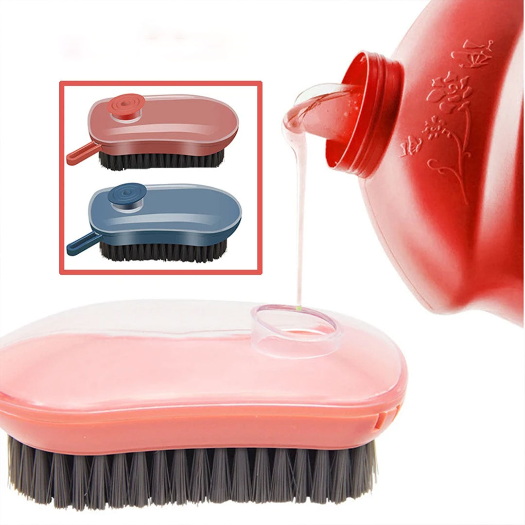 Multifunctional Automatic Liquid Cleaning Shoe Brush