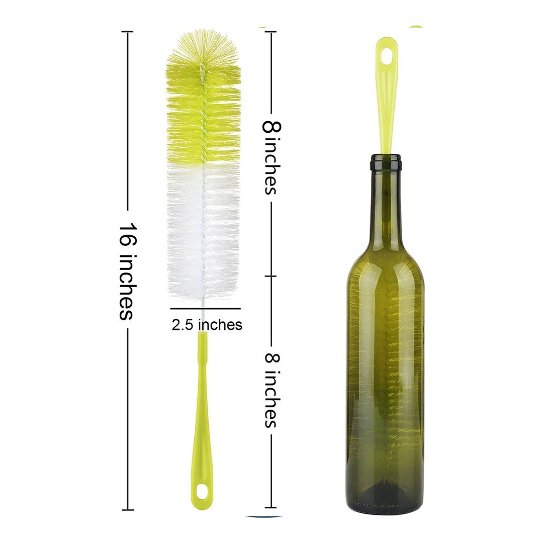 16” Long Bottle Brush Cleaner for Narrow Neck Bottle