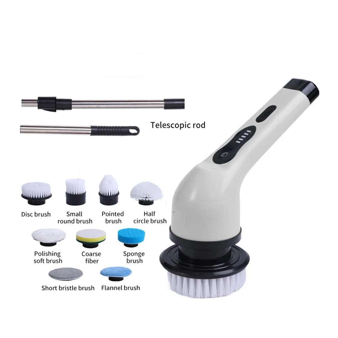 9-in-1 Electric Spin Cleaning Scrubber