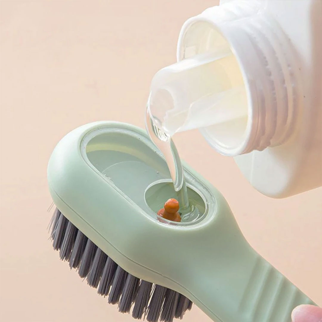 Automatic Liquid Soap Dispenser Shoe Brush