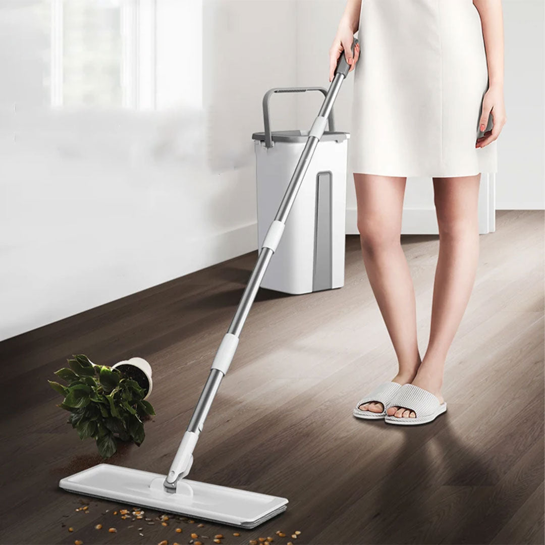 Rotating Bucket Magic Floor Mop