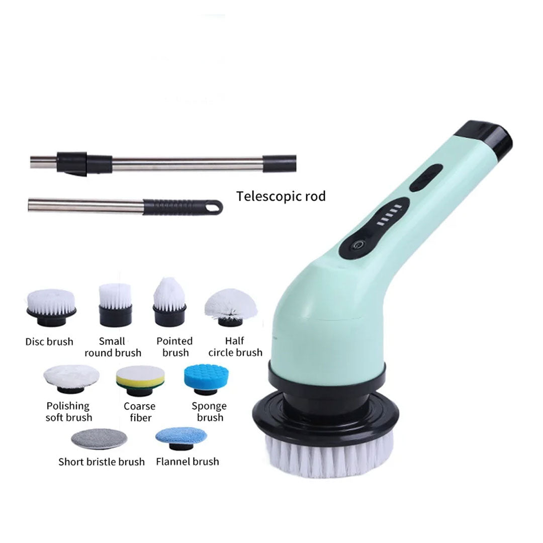 9-in-1 Electric Spin Cleaning Scrubber