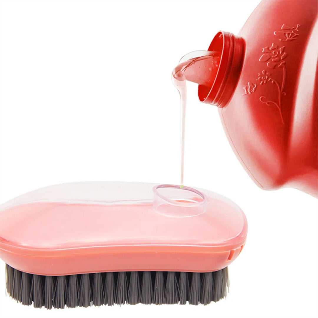 Multifunctional Automatic Liquid Cleaning Shoe Brush