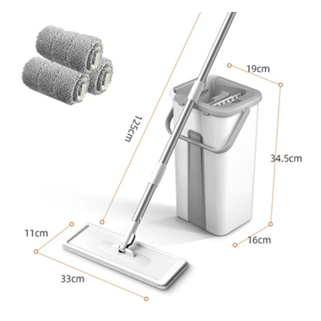 Rotating Bucket Magic Floor Mop