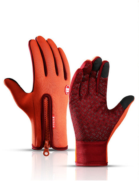 Winter Waterproof Touch Screen Gloves for Motorcycle & Sports Use