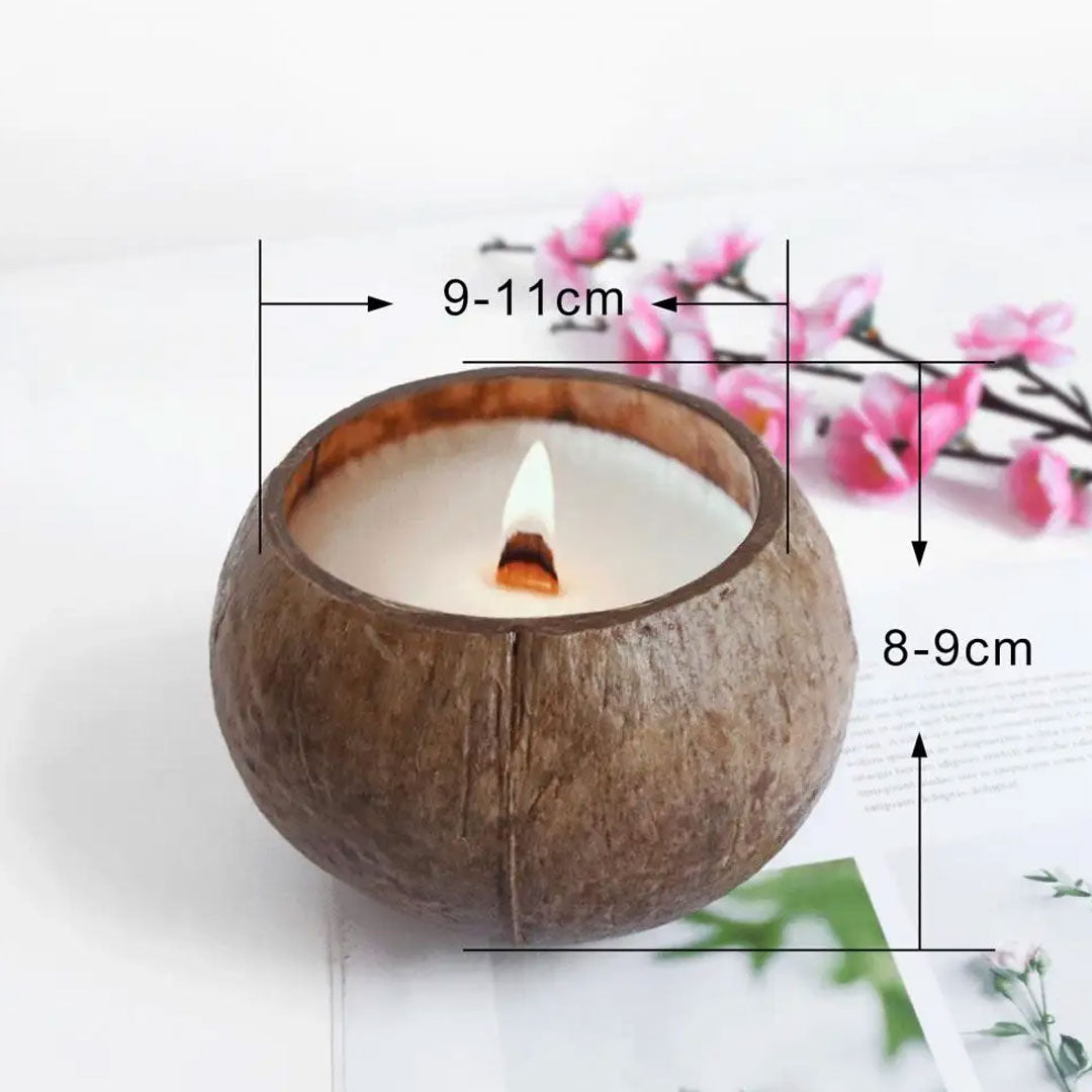 Coconut Creations Unique Décor and Candle Holder