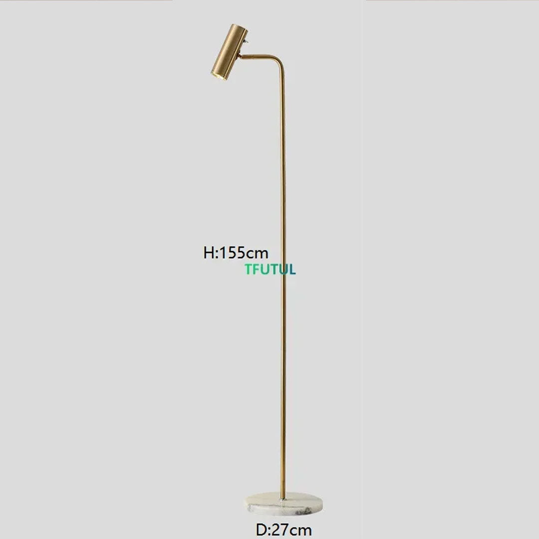 3 Color Light Metal LED Floor Lamp