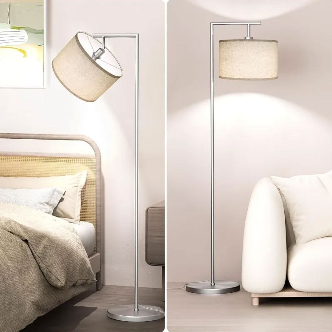 LED Bulb Included Adjustable Floor Lampshade Lamp