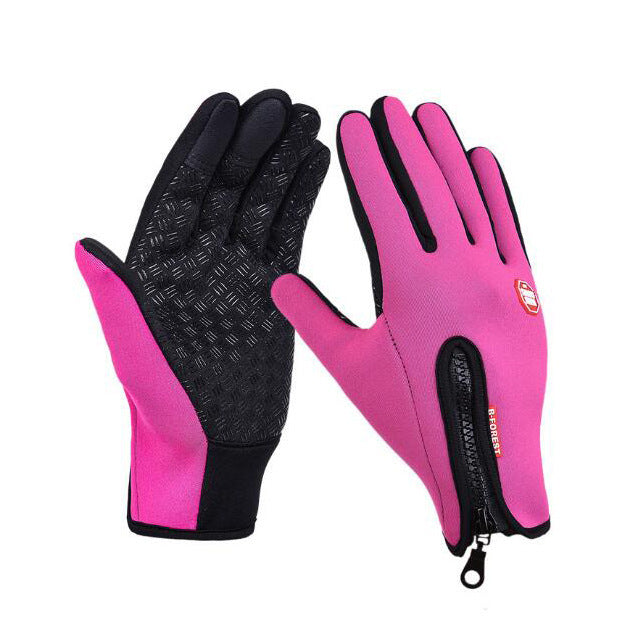 Winter Waterproof Touch Screen Gloves for Motorcycle & Sports Use