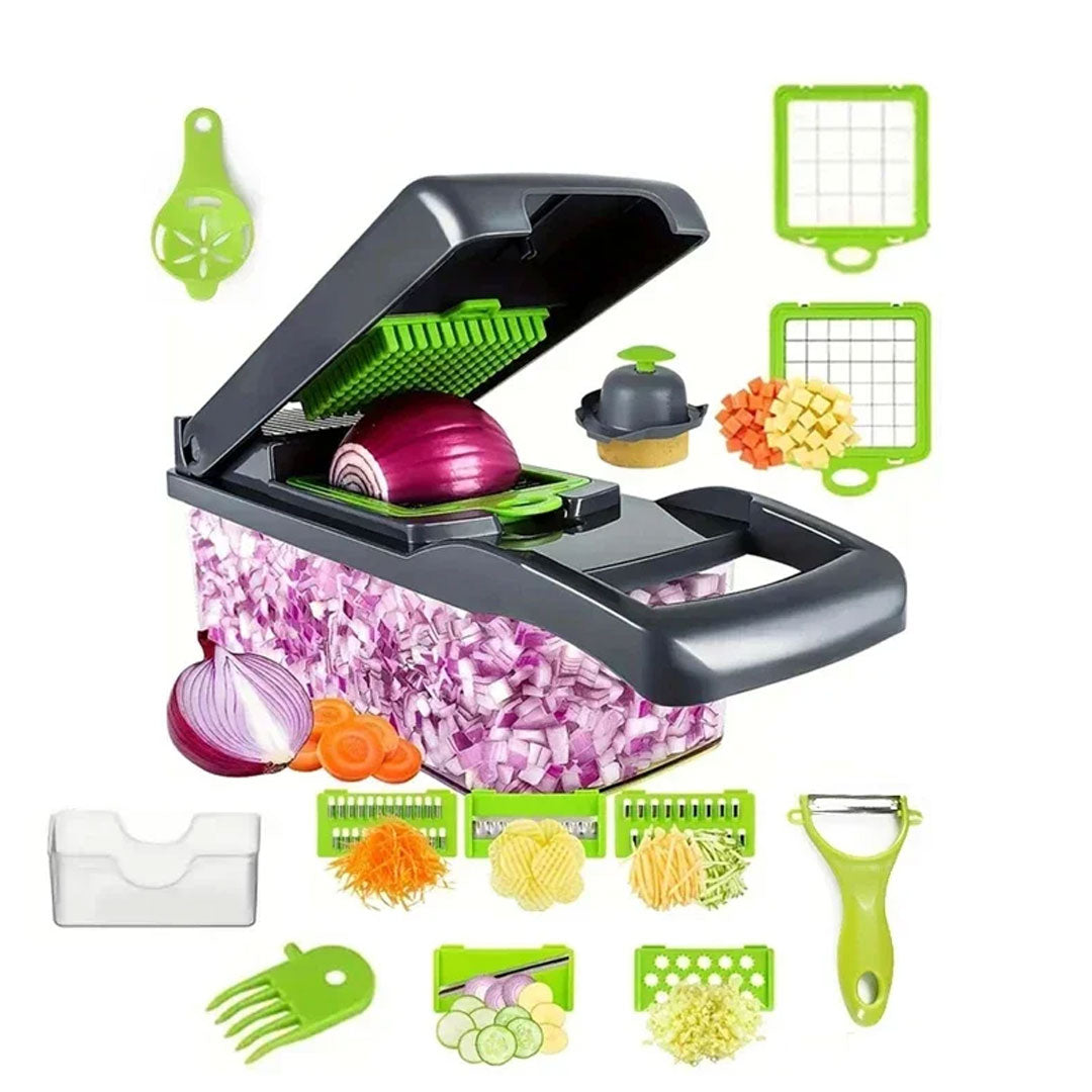 14-in-1 Multifunctional Vegetable Chopper and Slicer