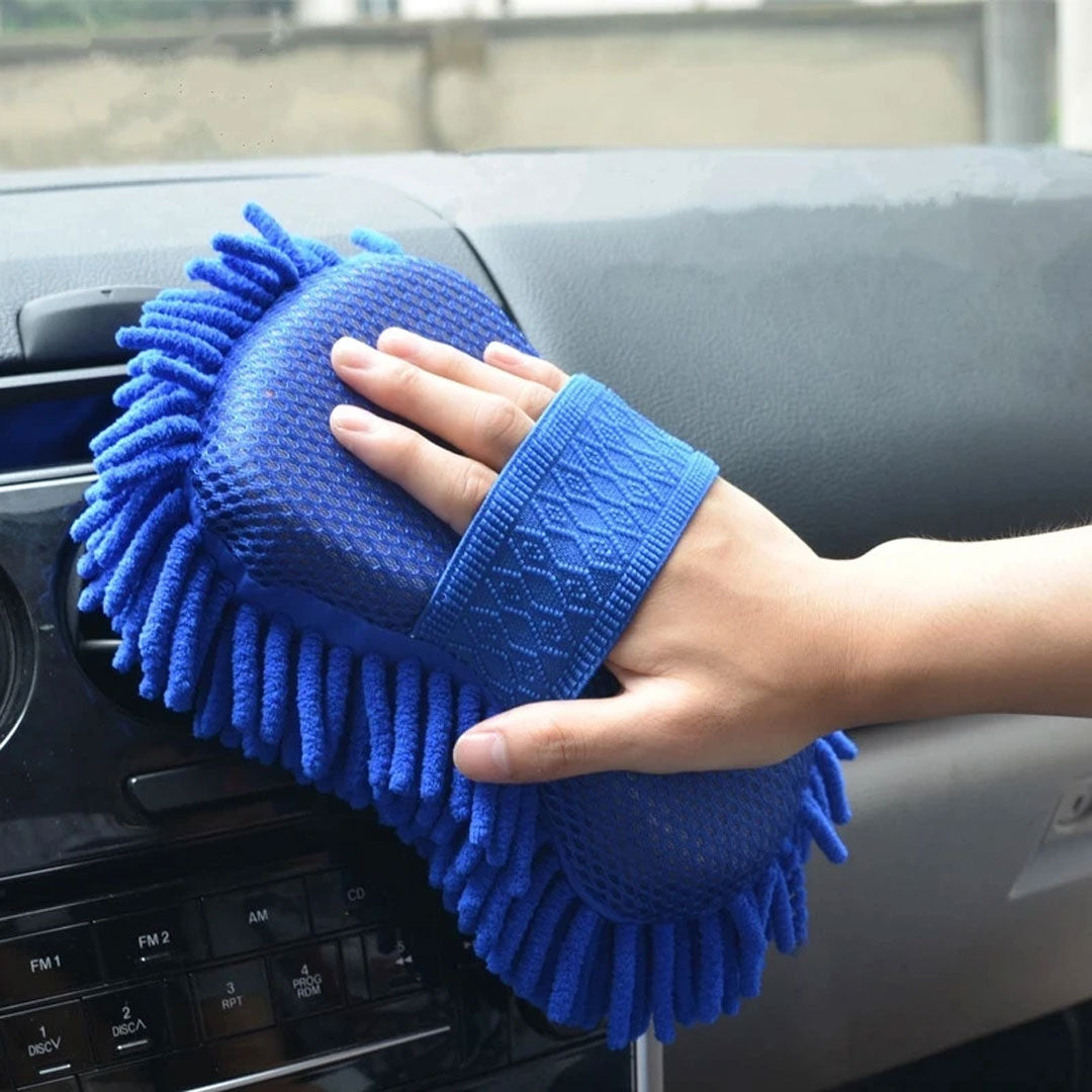 Microfiber Car Wash Sponge and Towel Set