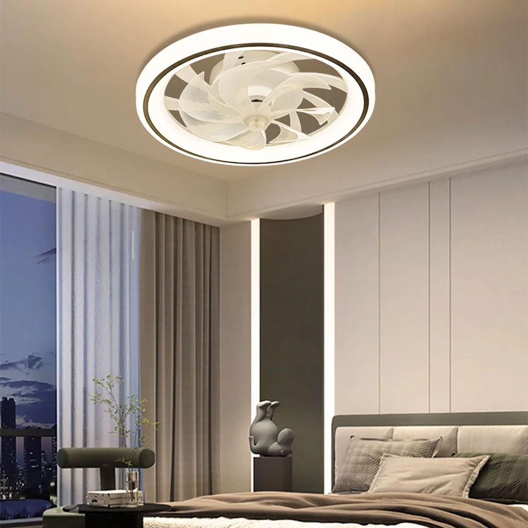 Smart Ceiling Fan with Lights and Remote Control