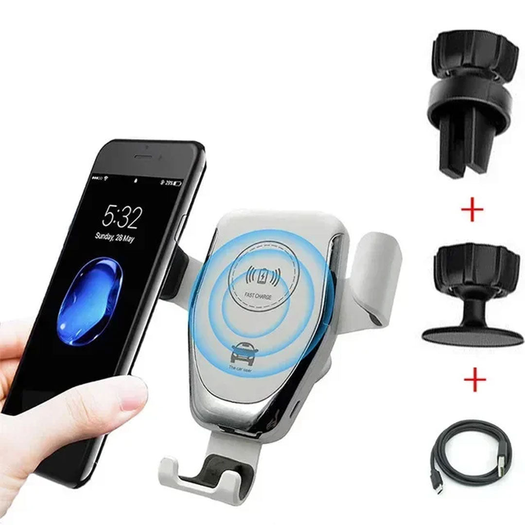 Fast Wireless Car Charger Phone Holder