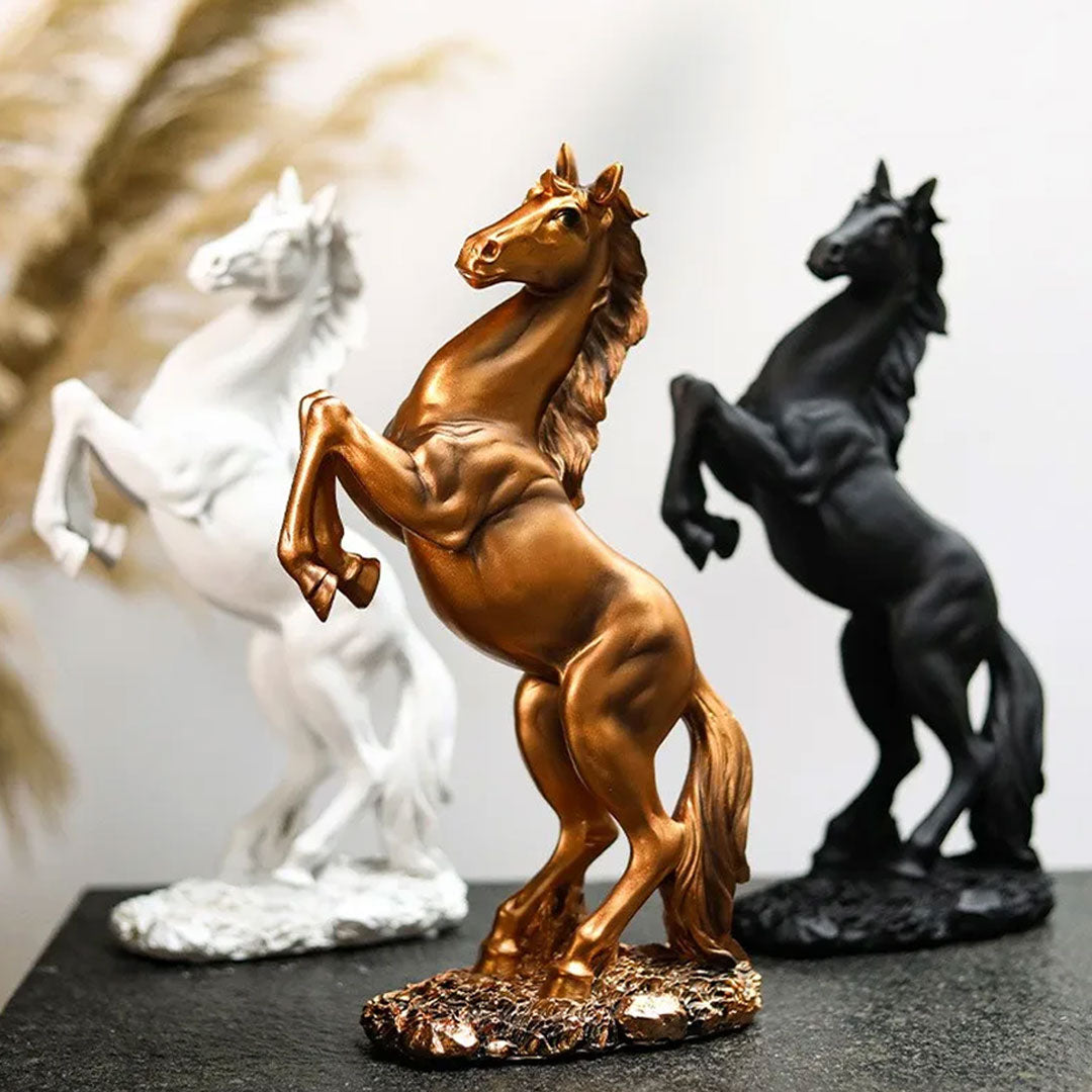 Nordic Elegance Abstract Horse Figure for Home Decor