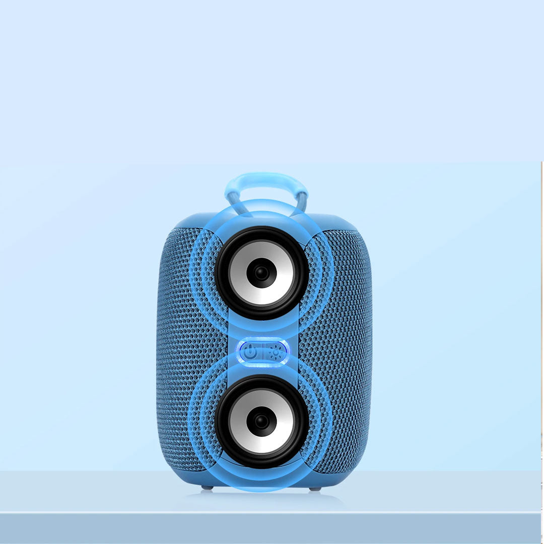 Portable Bluetooth Mini Bass Speaker with FM & TF