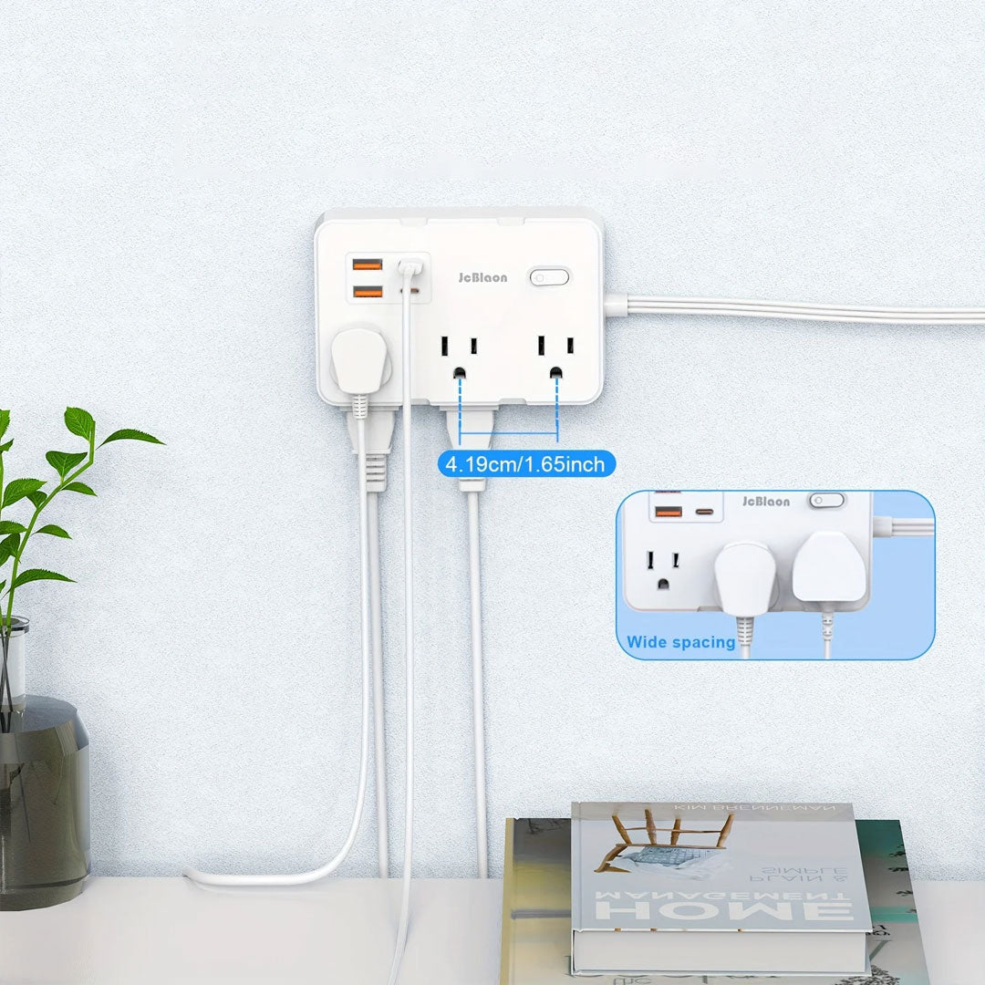 USB Ports Multi Plug Outlet Extender