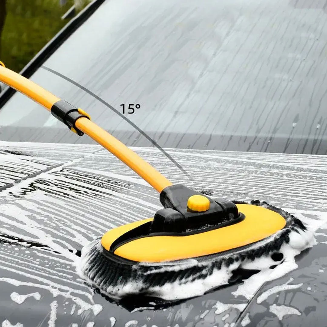 Telescoping Car Wash Mop with Long Handle