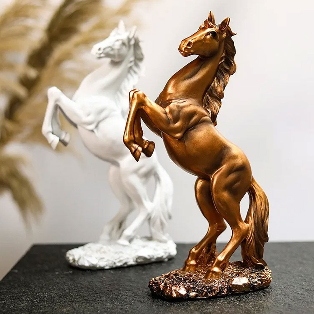 Nordic Elegance Abstract Horse Figure for Home Decor