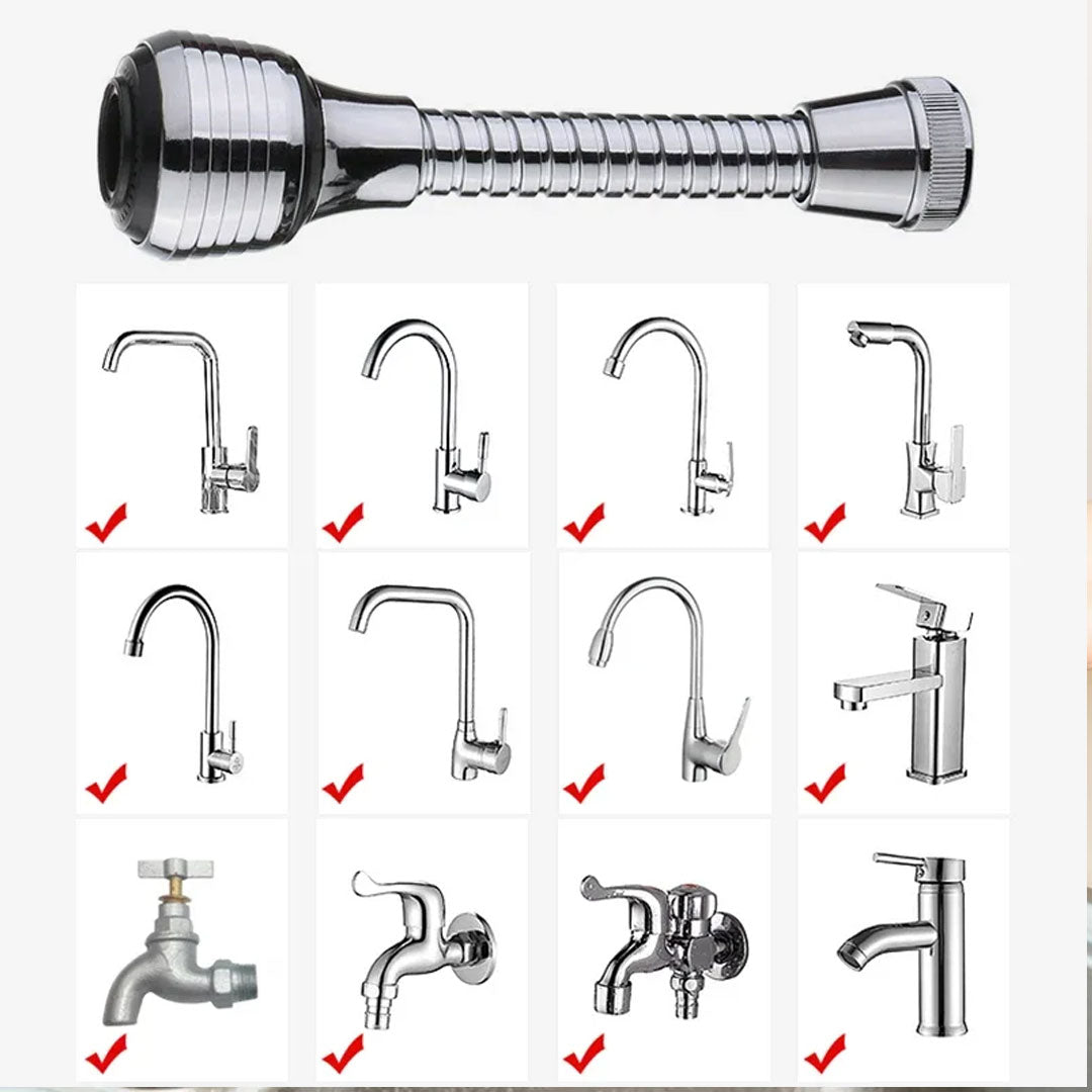 360 Rotatable High Pressure Faucet Extender