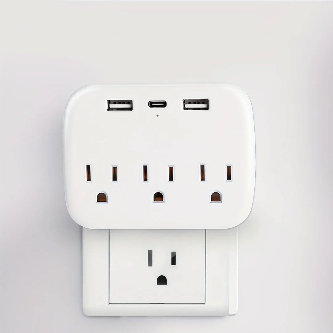 USB Ports Multi Plug Outlet Extender