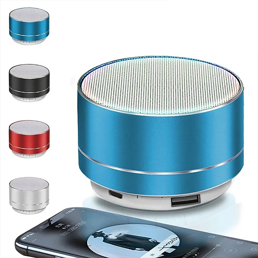 Portable Mini Bluetooth Speaker with HD Mic & Subwoofer