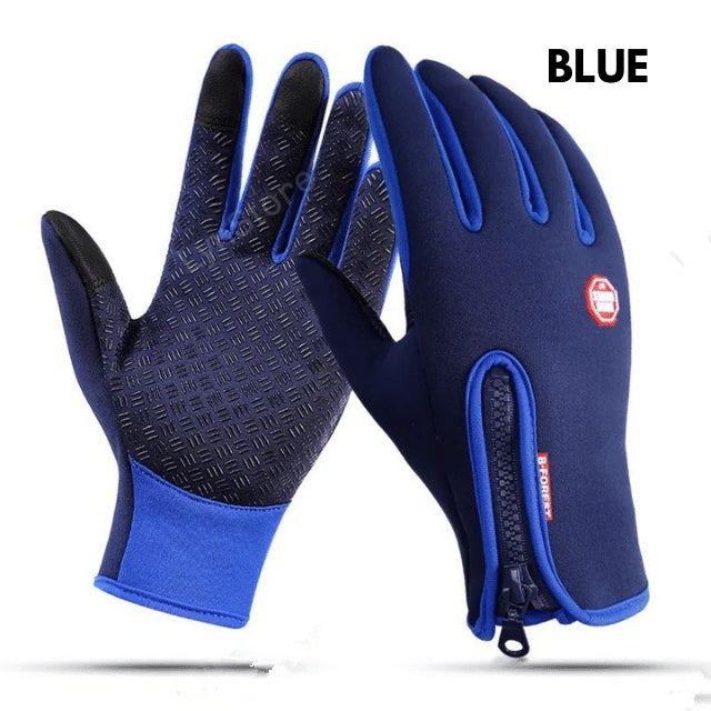 Winter Waterproof Touch Screen Gloves for Motorcycle & Sports Use