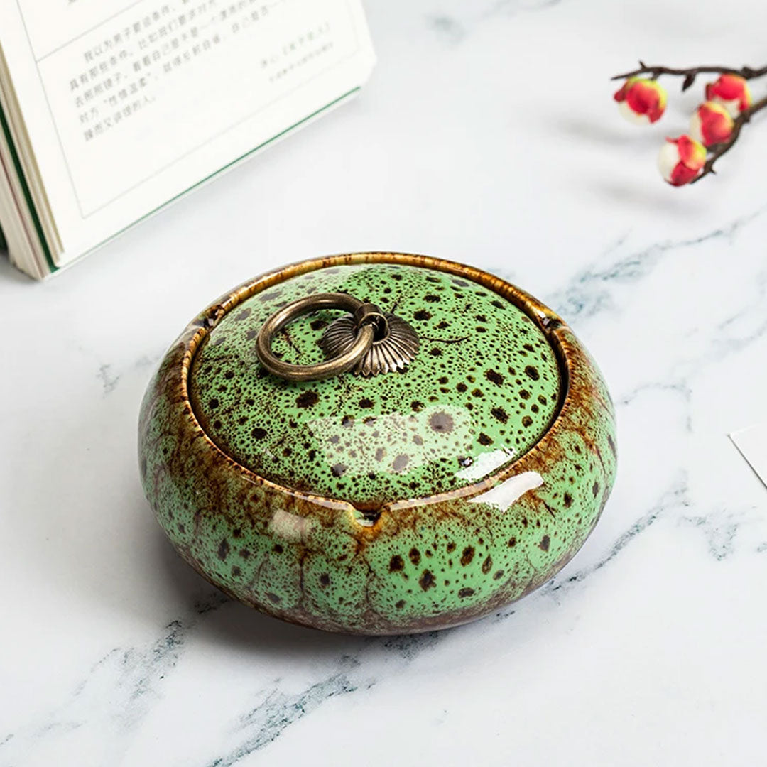 Modern Ceramic Ashtray Stylish Home Decor Accessory