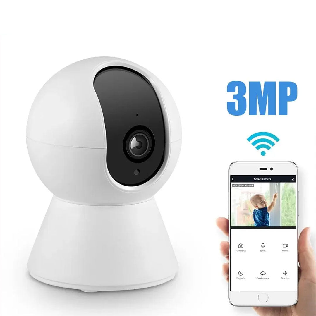 Smart Mini WiFi Camera with AI Human Detection