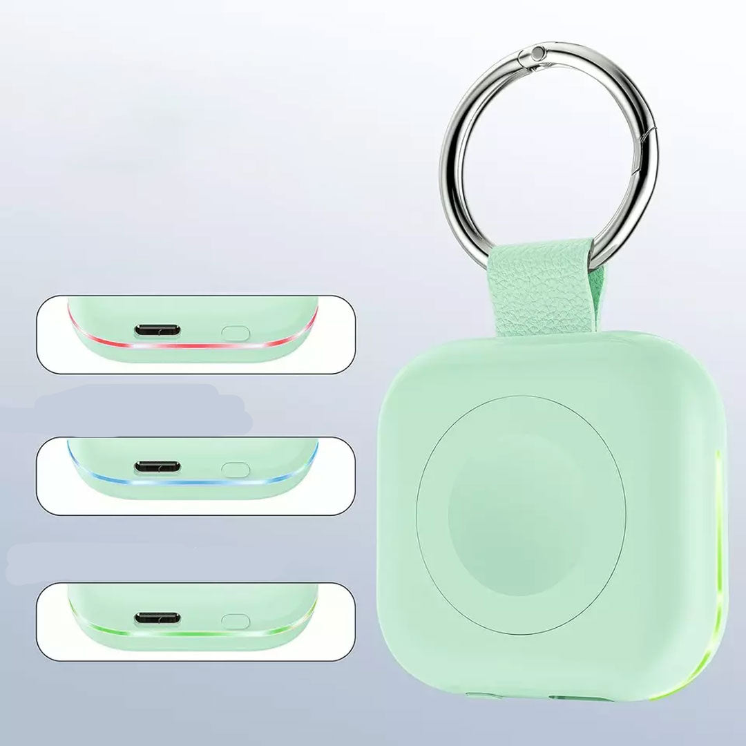 Portable Apple Watch Charger Keychain 1200mAh