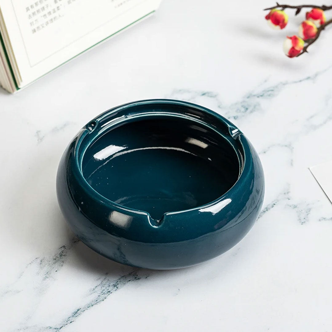 Modern Ceramic Ashtray Stylish Home Decor Accessory