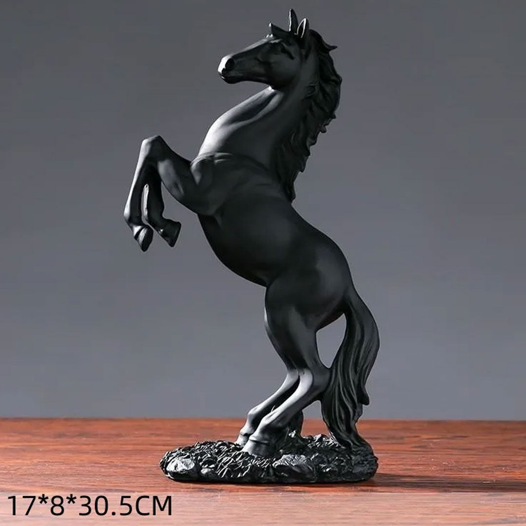 Nordic Elegance Abstract Horse Figure for Home Decor