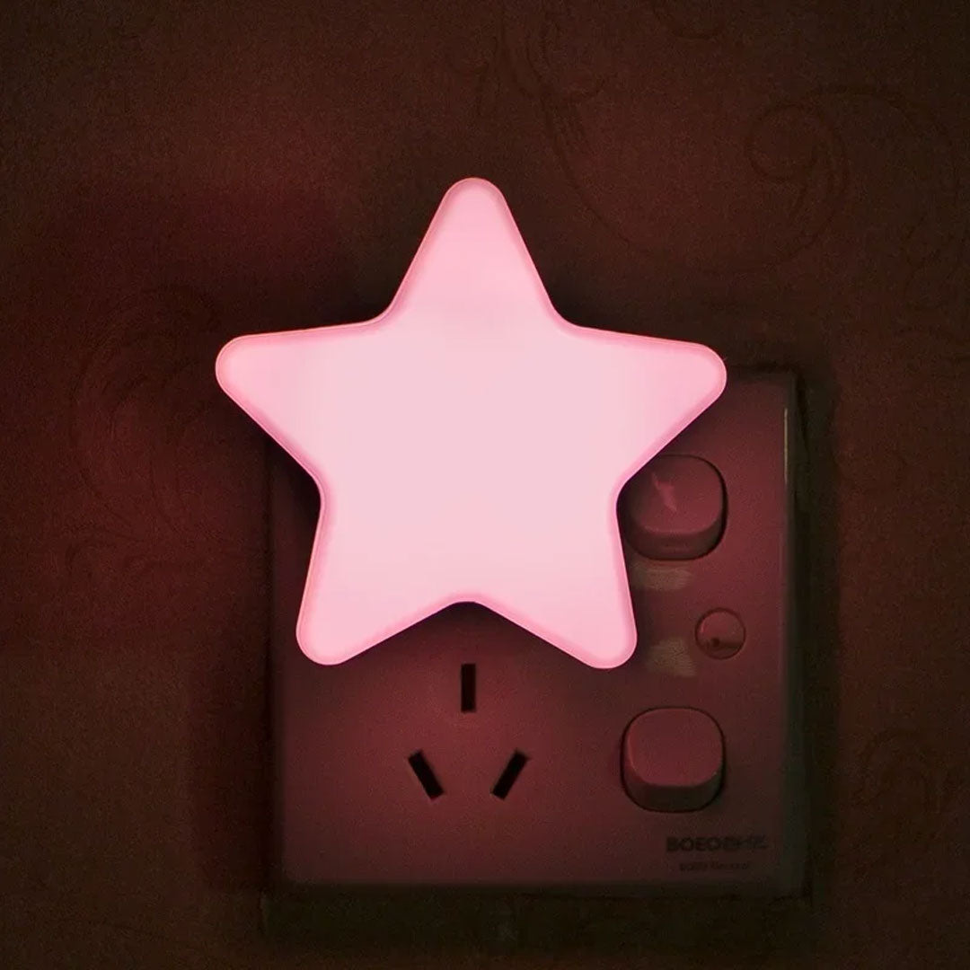 Remote Control Star Shape LED Night Light