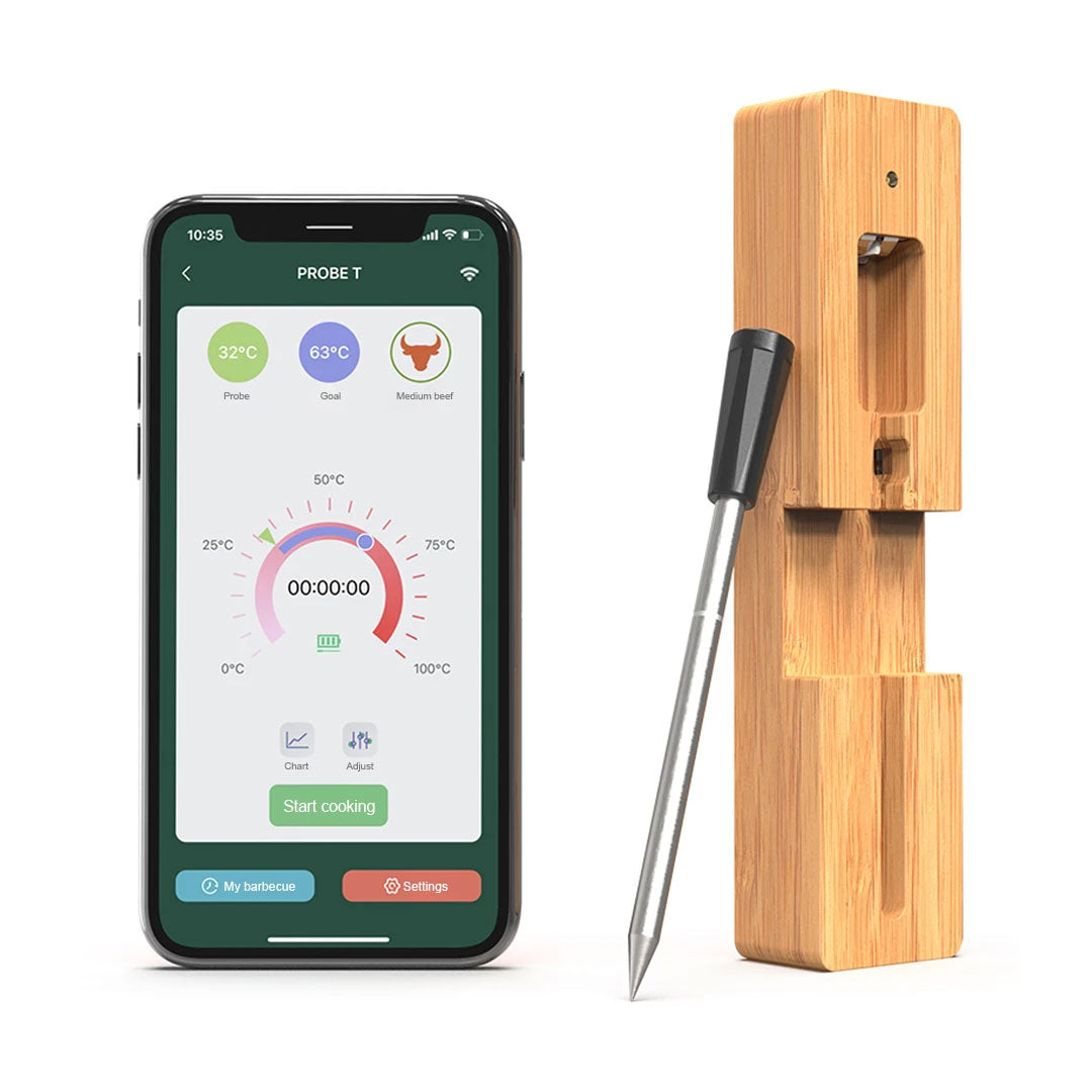 Wireless Bluetooth Meat Connectivity Thermometer