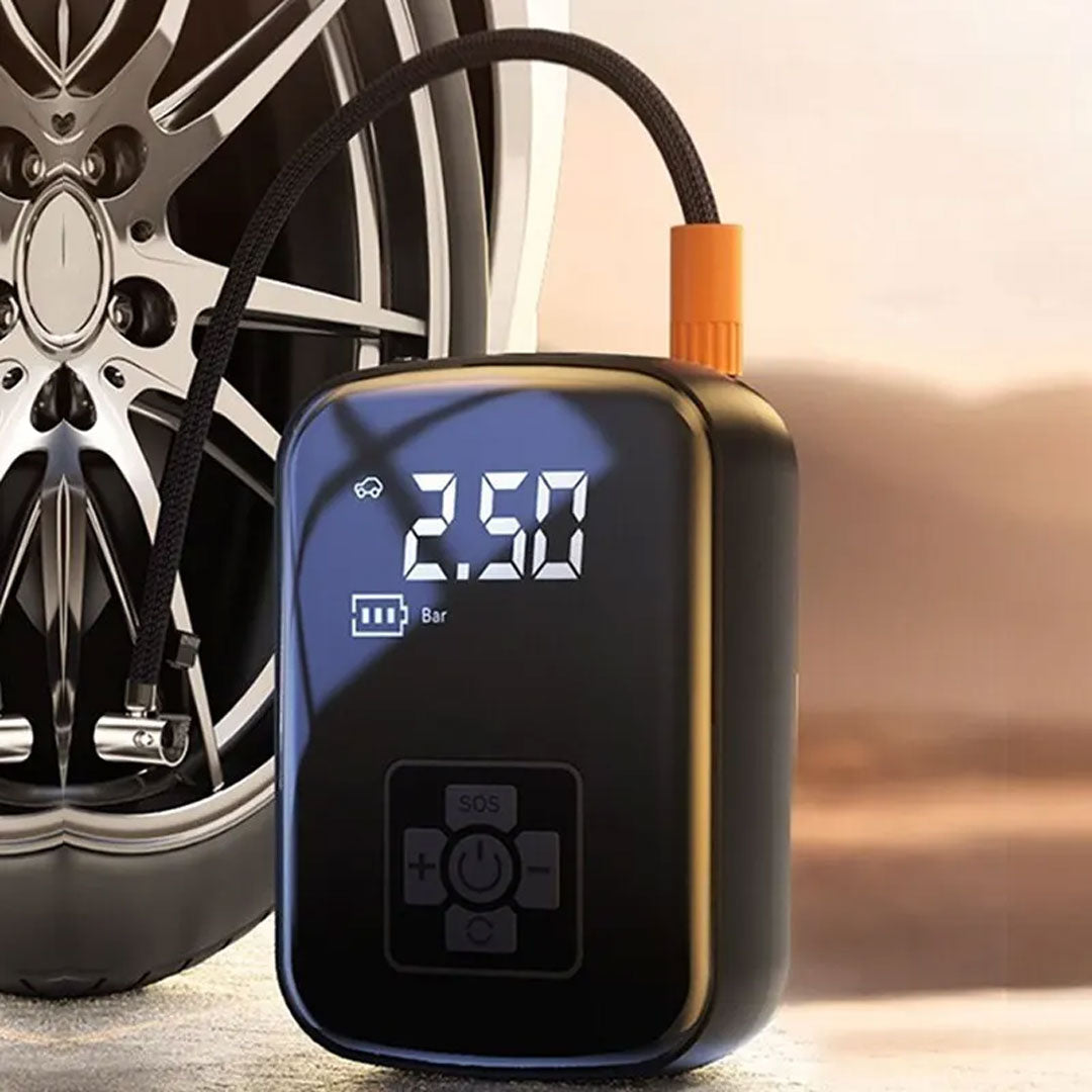 Wireless Electric Tire Inflator Pump for Car, Motorcycle, Bicycle