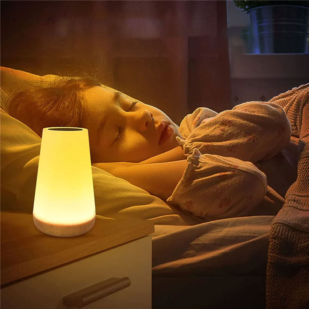 RGB Touch Dimmable Night Light with Remote