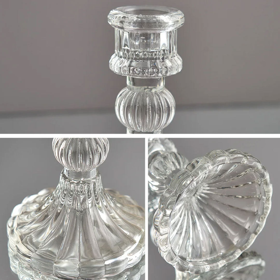 Novelty Glass Candle Holder for Wedding Centerpieces