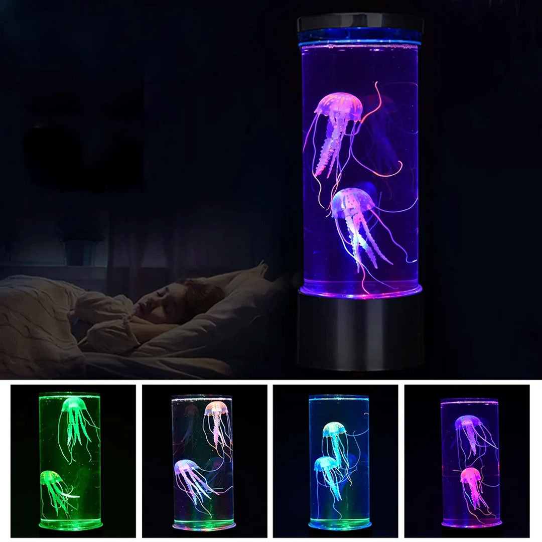 Mesmerizing Jellyfish Changing Lamp for Decor