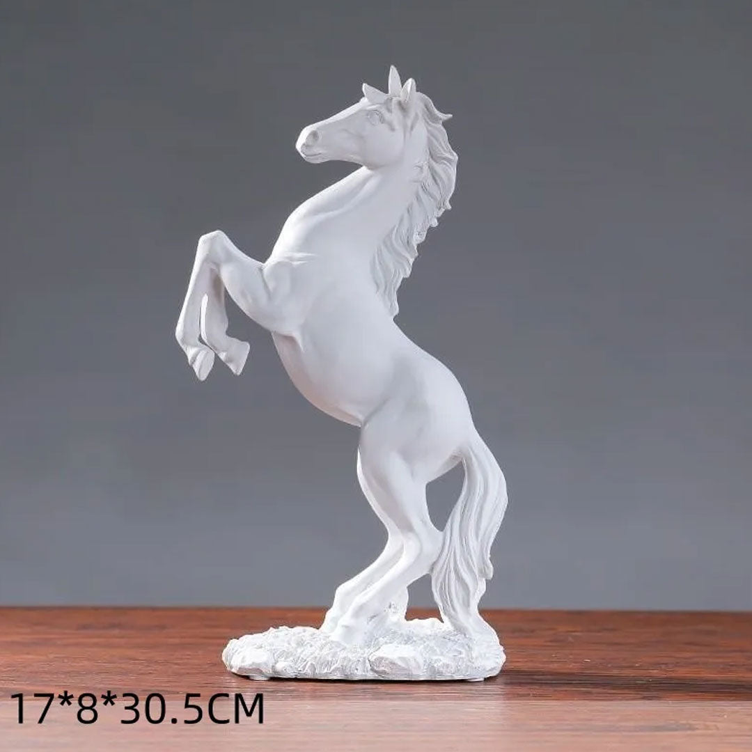 Nordic Elegance Abstract Horse Figure for Home Decor