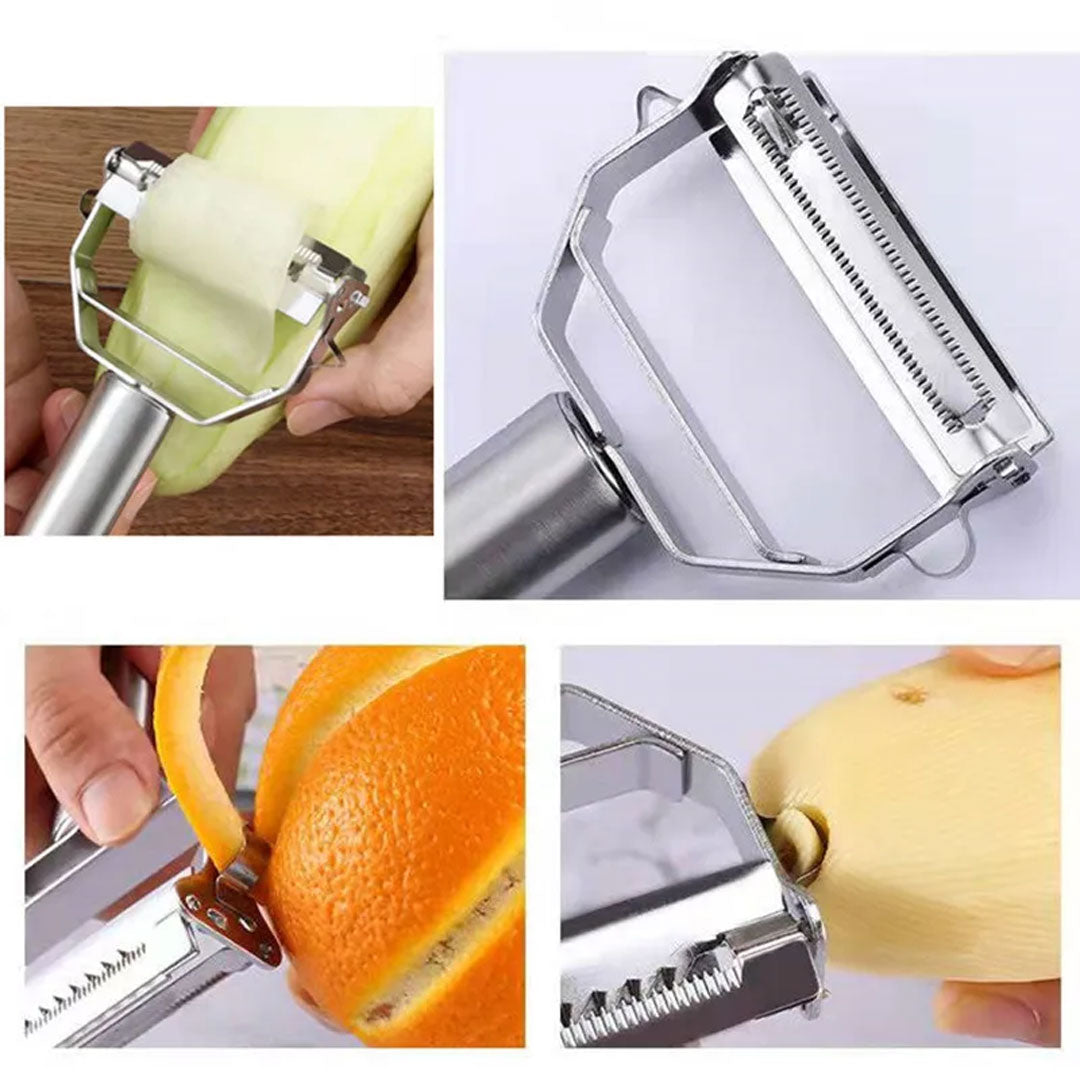 Multifunctional Vegetable Peeler Stainless Steel