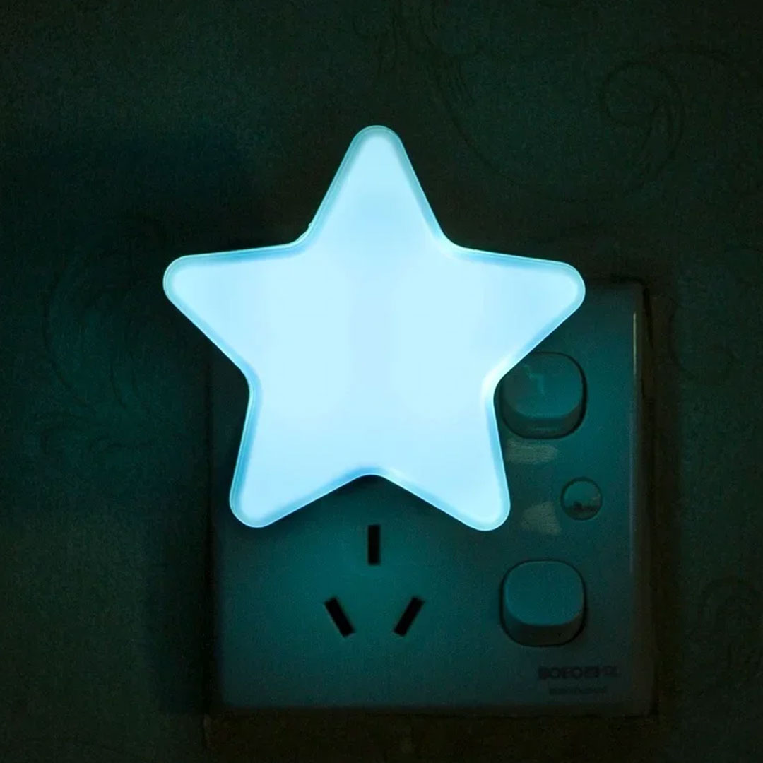 Remote Control Star Shape LED Night Light