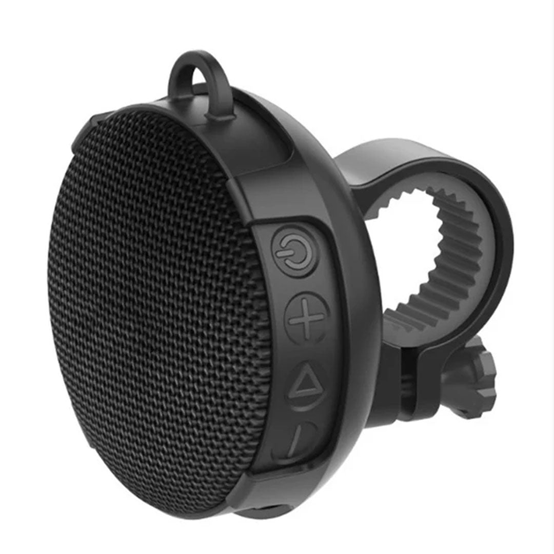 Bluetooth Bike Speaker with Detachable Mount & Built-in Mic