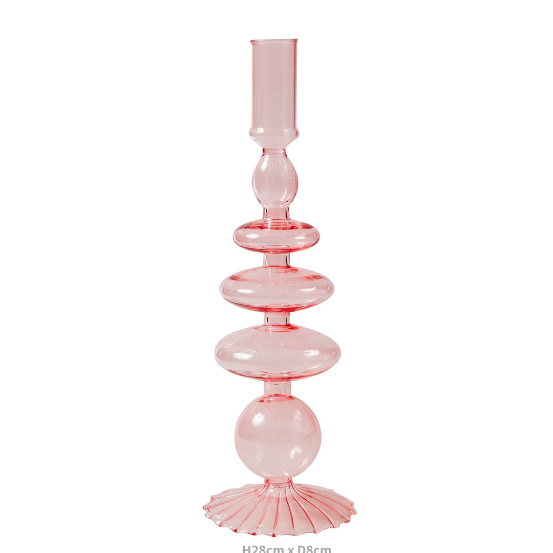 Decorative Glass Candle Holders for Wedding Décor