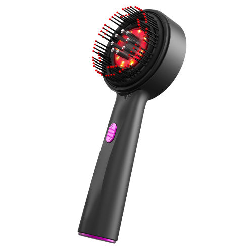 Electric Scalp Massage Comb with Red Light Anti-Slip Hair Care Tool