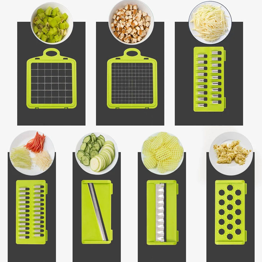 14-in-1 Multifunctional Vegetable Chopper and Slicer