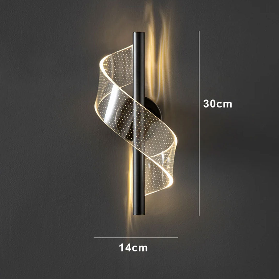 Modern Decoration Spiral LED Pendant Lamp