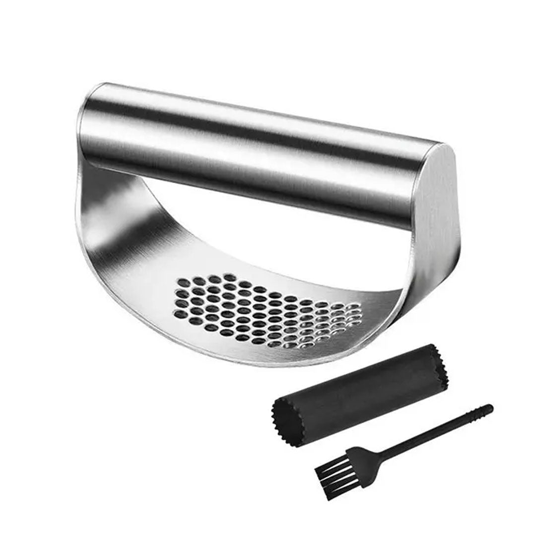 Upgraded Stainless Steel Garlic Press Rocker