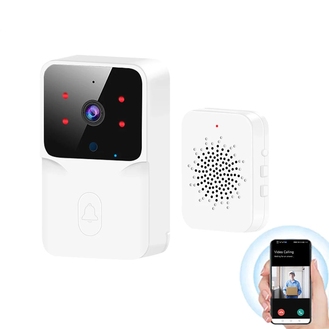 WiFi Video Doorbell with HD Camera Smart Detection