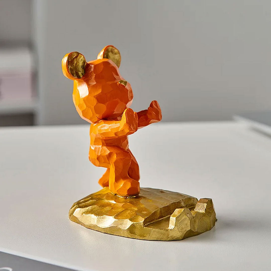 Violent Bear Phone Holder Cute Desk Accessory